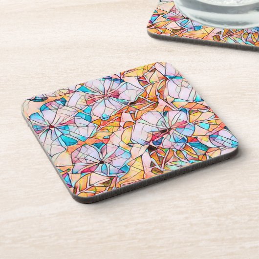 Glasgewebe Getränkeuntersetzer (Linke Seite)