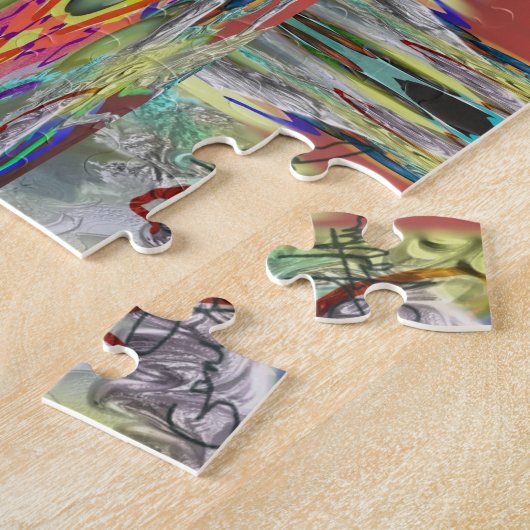 Glasgewebe Puzzle (Seite)