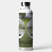 Glasgolfball mit Golf Player innen, Trinkflasche (Rechts)