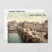 Glasgow Bridge, Glasgow, Schottland Postkarte (Vorne/Hinten)