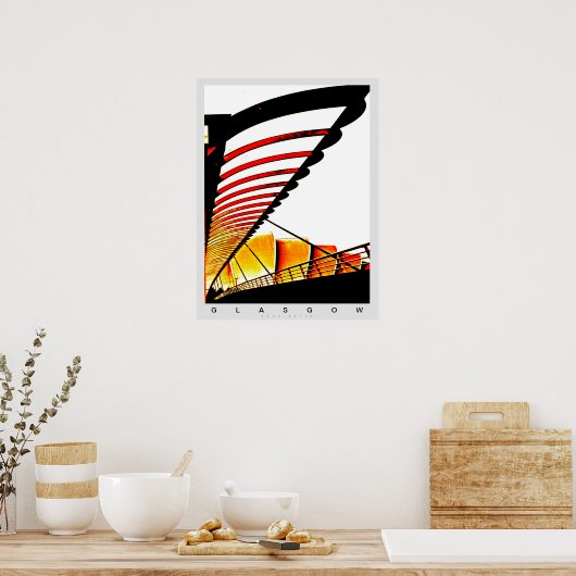 Glasgow Bridge Poster (Küche)