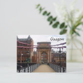Glasgow-Brücke Postkarte (Stehend Vorderseite)