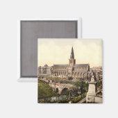 Glasgow Cathedral, Glasgow, Schottland Magnet (Vorderseite/Rückseite)