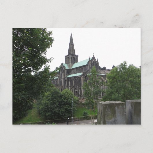 Glasgow Cathedral Postkarte (Vorderseite)