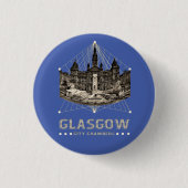 Glasgow City Chambers Button (Vorderseite)