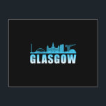 Glasgow City Cityscape Skyline Trip Funny Gift Postkarte<br><div class="desc">Dieses coole Glasgow-Shirt mit einem lustigen Zitat. Machen Sie sich als phantastische Stadt in Shirt mit Angeboten,  City-Tee,  Skyline-Outfit oder Reise- und Ausflugsdesign eine Geschenkidee oder Geschenkidee zum Geburtstag oder Weihnachten</div>