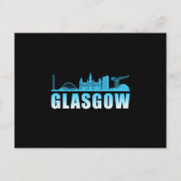 Glasgow City Cityscape Skyline Trip Funny Gift
