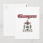 Glasgow City Designs Postkarte (Vorne/Hinten)