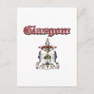 Glasgow City Designs Postkarte