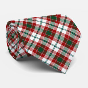 Glasgow Clan Tartan Karomuster Krawatte