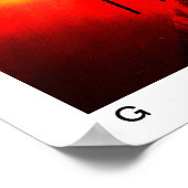 Glasgow Club Poster (Ecke)