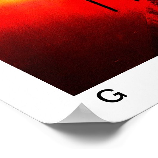 Glasgow Club Poster (Ecke)