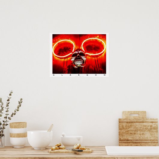Glasgow Club Poster (Küche)