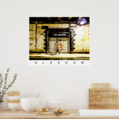 Glasgow Club Poster (Küche)