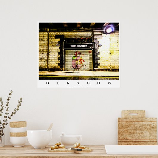 Glasgow Club Poster (Küche)