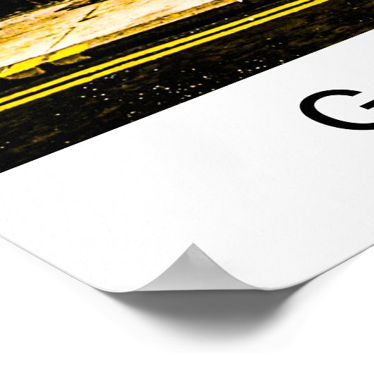 Glasgow Club Poster (Ecke)