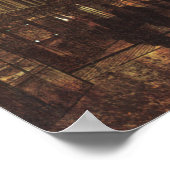 Glasgow Docks Poster (Ecke)