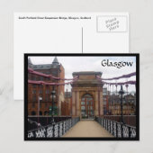 Glasgow-Grenze Postkarte (Vorne/Hinten)