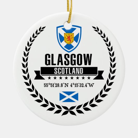 Glasgow Keramikornament (Vorne)