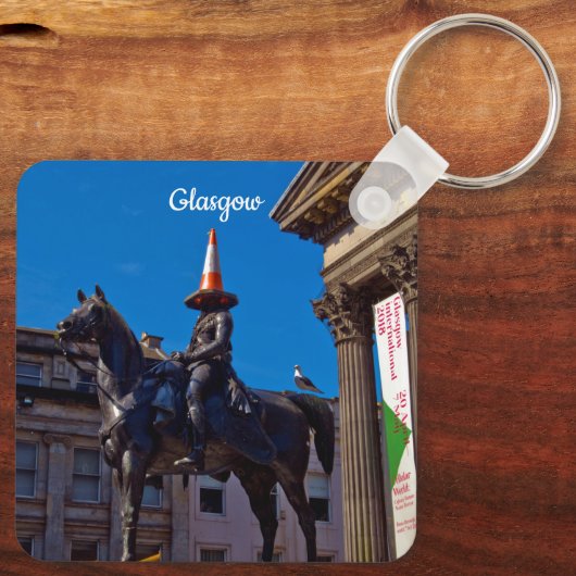 Glasgow Keyring Schlüsselanhänger (Rückseite)
