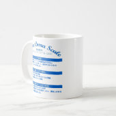 Glasgow-Koma-Skala- u. Japan-Komaskala Kaffeetasse (Vorderseite Links)