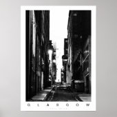 Glasgow Lane Poster (Vorne)