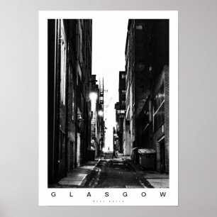 Glasgow Lane Poster