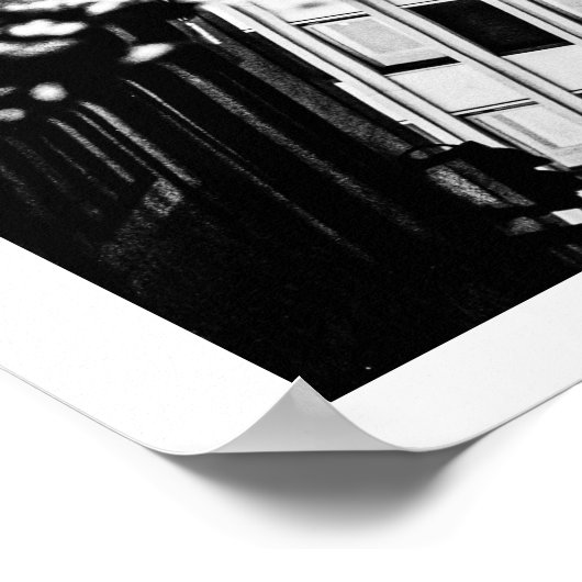 Glasgow Lane Poster (Ecke)