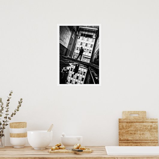 Glasgow Lane Poster (Küche)