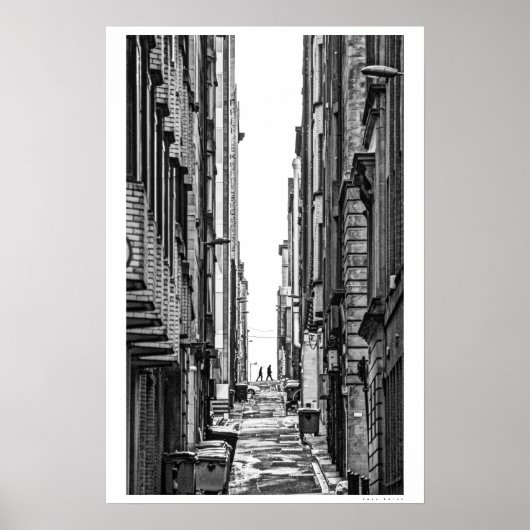 Glasgow Lane Poster (Vorne)