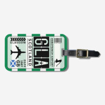 Glasgow Luggage Tag