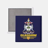 Glasgow Magnet (Vorderseite/Rückseite)