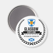 Glasgow Magnet (Vorderseite/Rückseite)