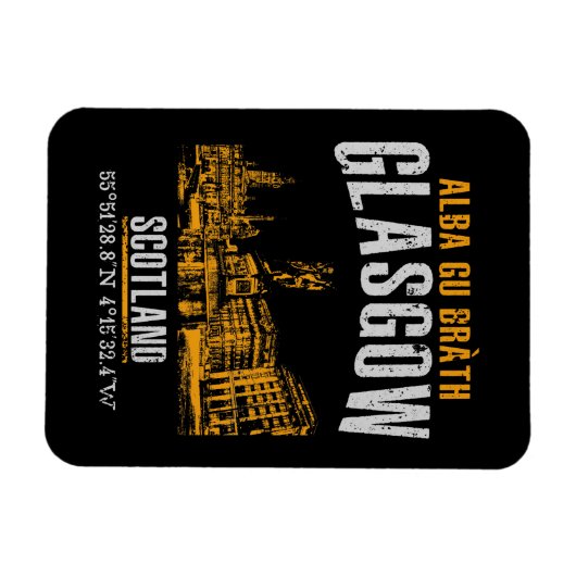 Glasgow Magnet (Horizontal)