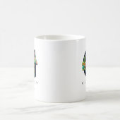 Glasgow Monogramm Buchstabe G Personalisiertes Ges Kaffeetasse (Mittel)