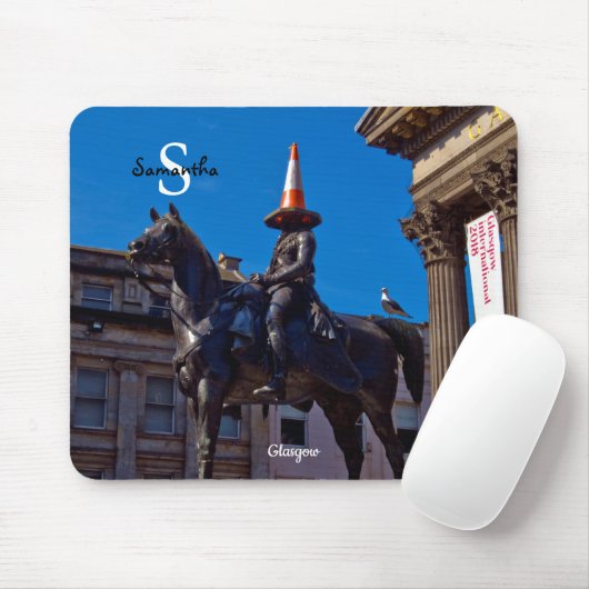 Glasgow Mouse mat Mousepad (Mit Mouse)