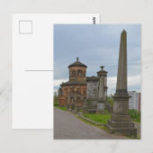 Glasgow Necropolis Monuments Postkarte (Vorne/Hinten)