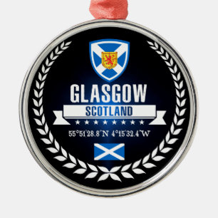 Glasgow Ornament Aus Metall