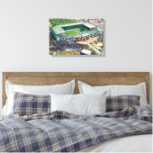 Glasgow Parkhead Fußballstadion Leinwanddruck (Insitu (Schlafzimmer))