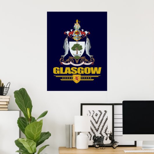 Glasgow Poster (Heimbüro)