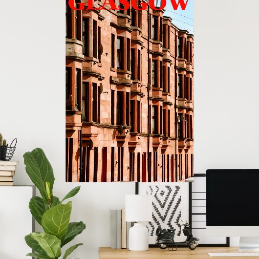 Glasgow Poster (Heimbüro)