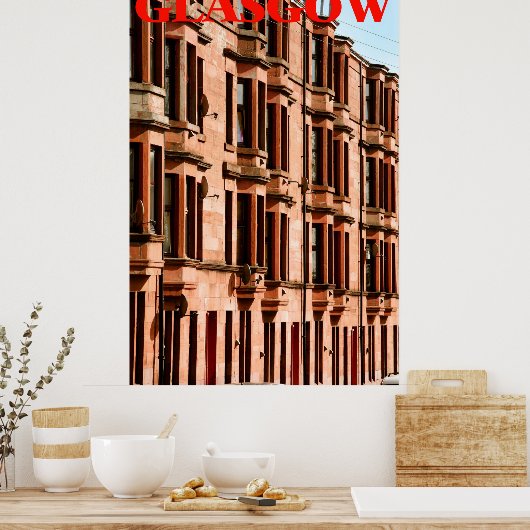 Glasgow Poster (Küche)