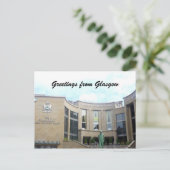 Glasgow Postkarte (Stehend Vorderseite)