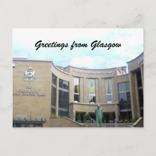 Glasgow Postkarte