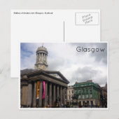 Glasgow Postkarte (Vorne/Hinten)