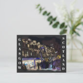 Glasgow-Postkarte Postkarte (Stehend Vorderseite)