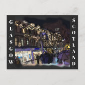 Glasgow-Postkarte Postkarte (Vorderseite)