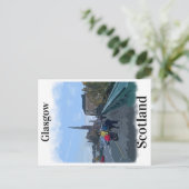 Glasgow-Postkarte Postkarte (Stehend Vorderseite)