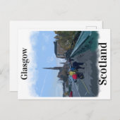 Glasgow-Postkarte Postkarte (Vorne/Hinten)