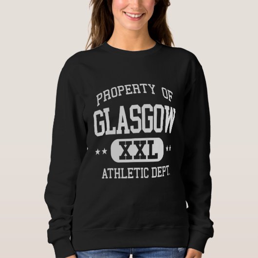 Glasgow Retro Athletic Property Dept Sweatshirt (Vorderseite)